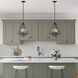Dawes 3 Light 13 inch Matte Black Indoor Pendant Ceiling Light